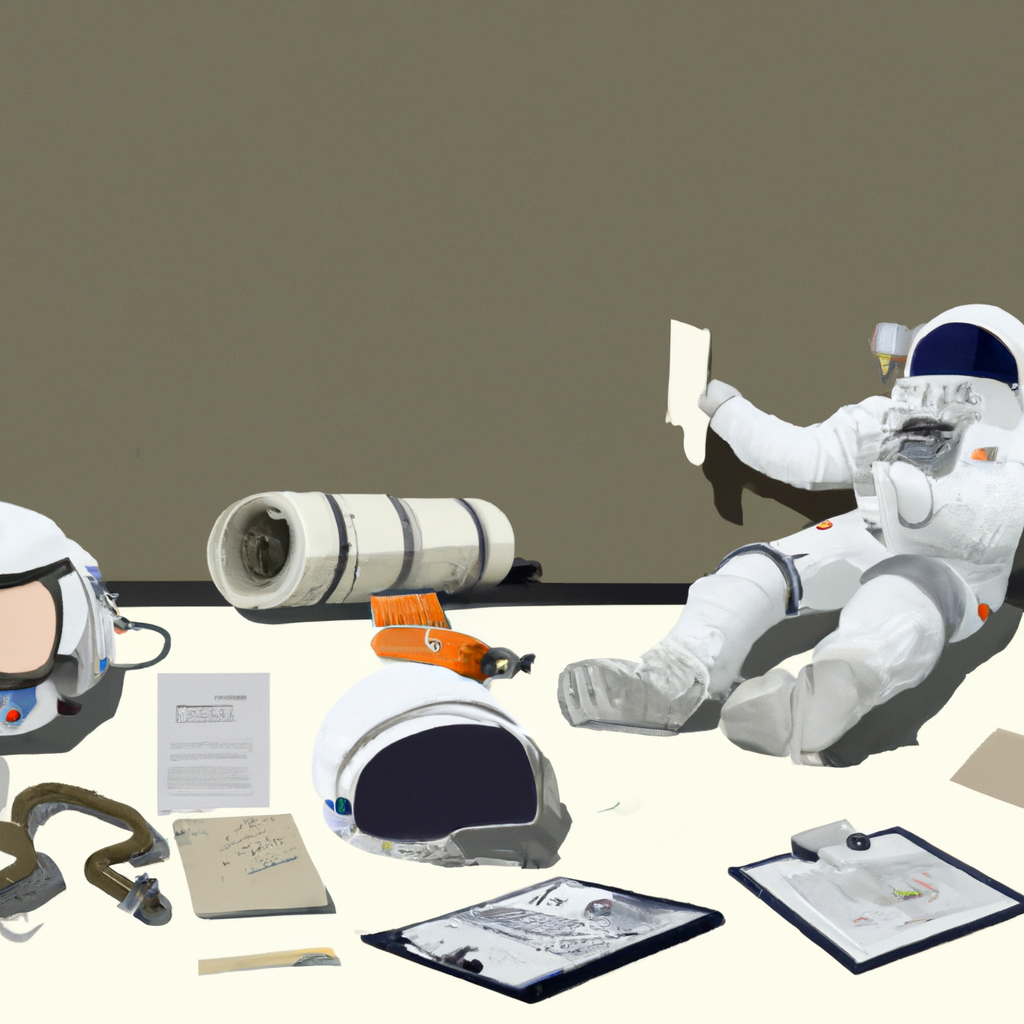 Training lab with tools and checklists